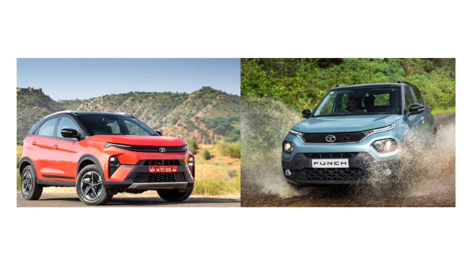 Tata Punch vs Tata Nexon