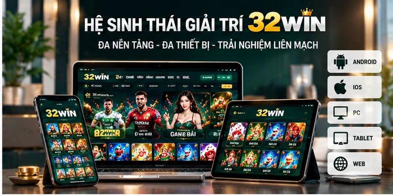 Nhà cái 32WIN và hệ sinh thái giải trí đa dạng